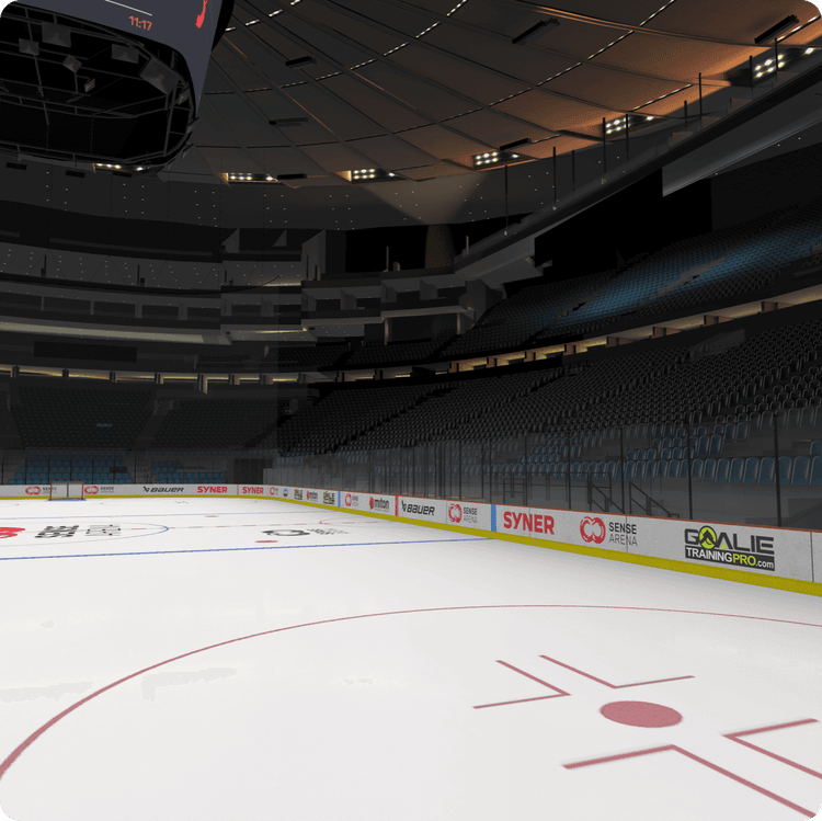 Hockey arena